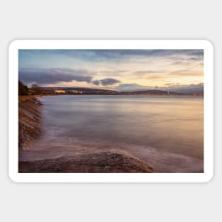 Swansea Bay from West Cross Sticker